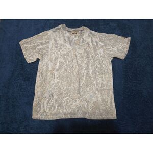 Fleece Factory Art & Motion Men’s Medium Nature Camo Leaf Graphic T-Shirt